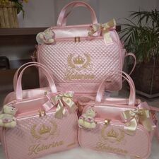 Conjunto de Bolsas Bordadas no Socorro