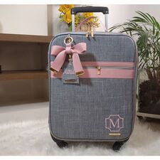 Confira Mala Personalizada com Rodinhas